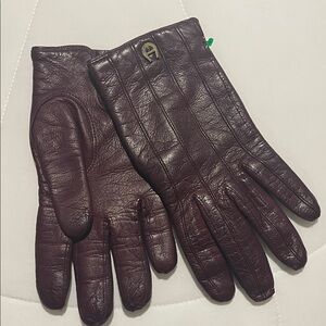 Aigner Leather Gloves